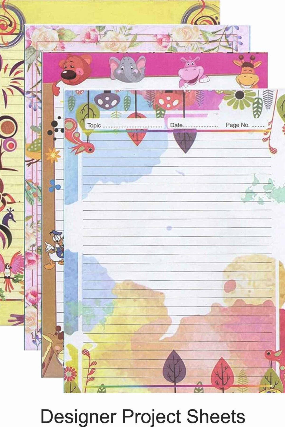 Designer Project Sheets