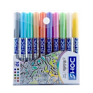 DOMS Metallic Brush Pens